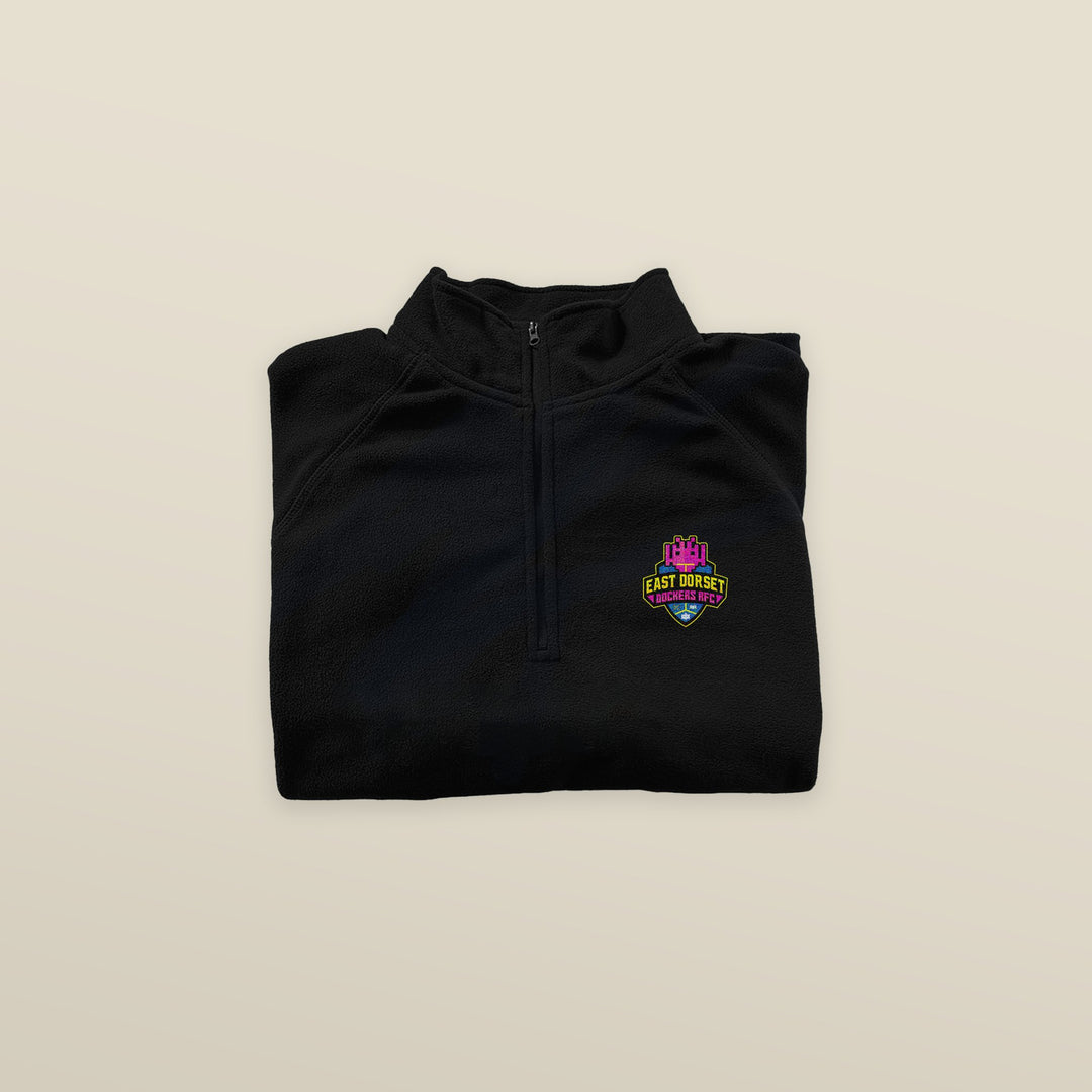 East Dorset Dockers 1/4 Zip Rugby Micro Fleece - Hook & Flanker