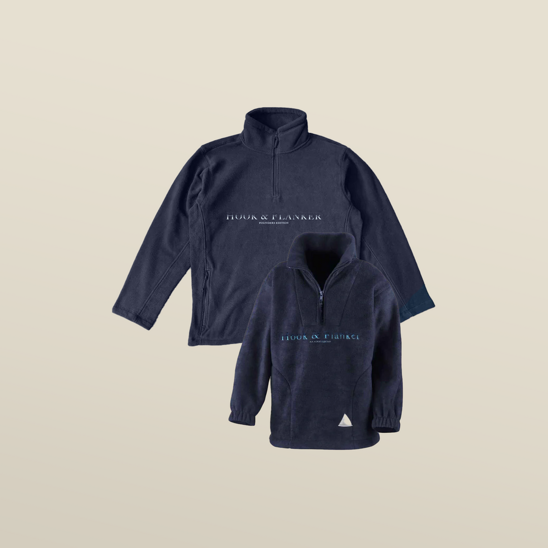 Big and Small Navy Founders Edition Fleece Bundle