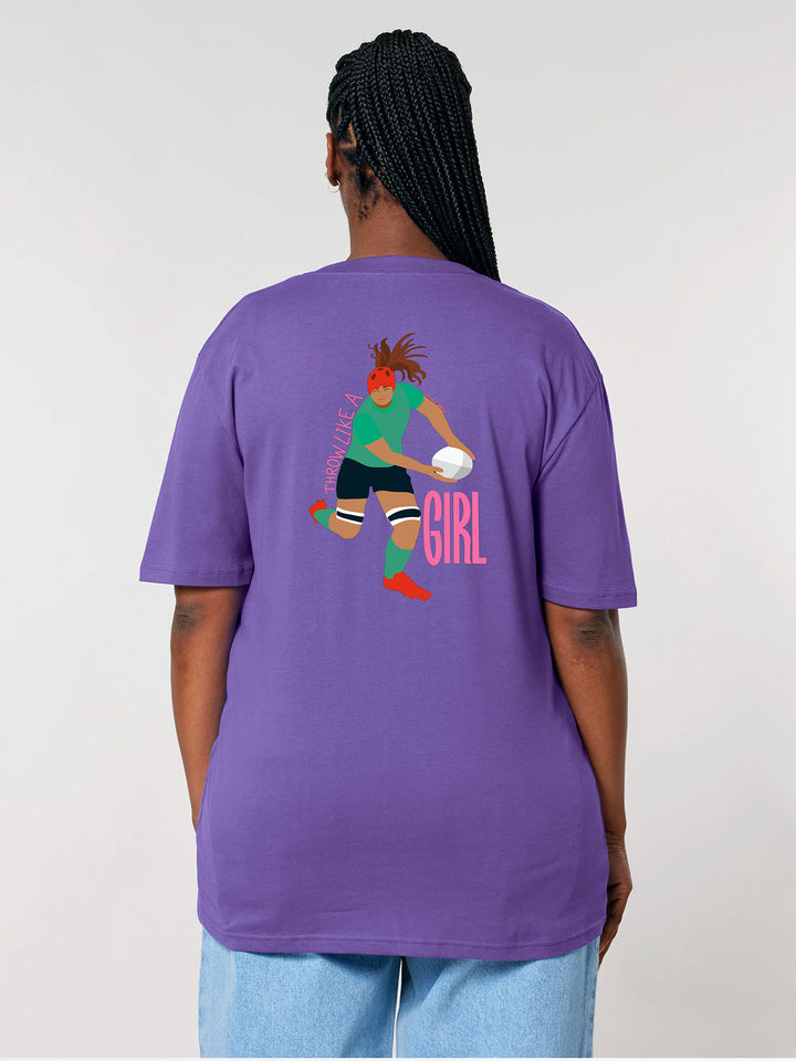 Throw Like a Girl Tee