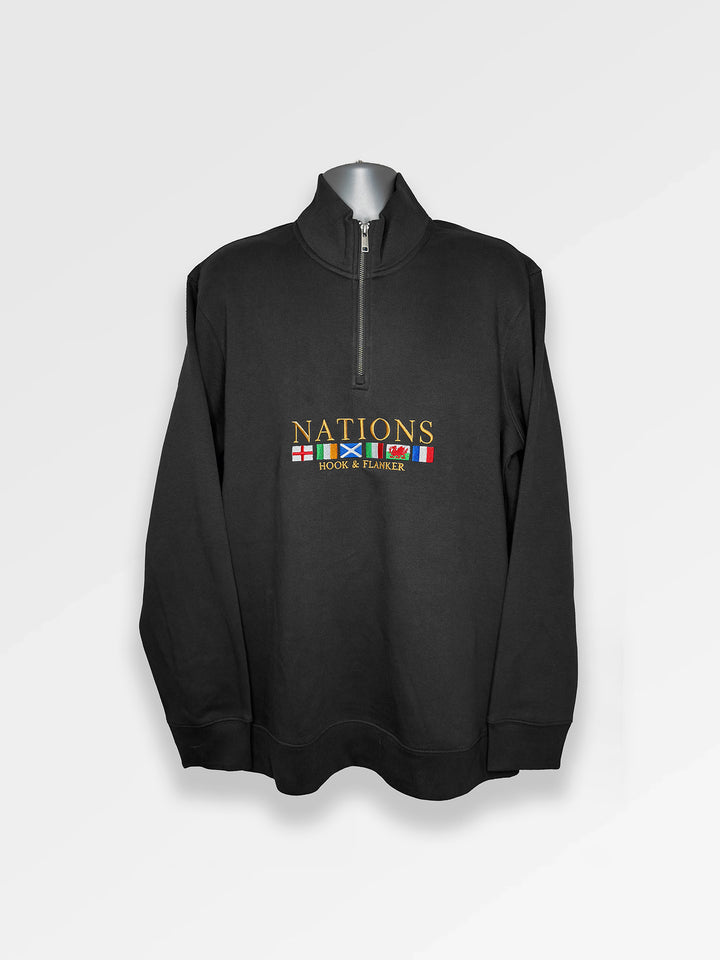 Nations Quarter Zip Sweatshirt