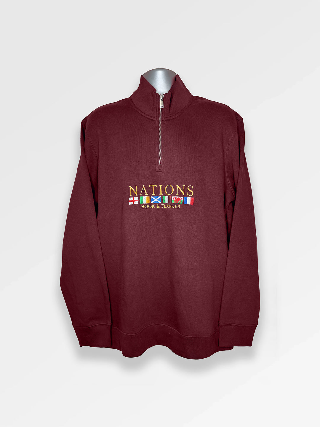 Nations Quarter Zip Sweatshirt