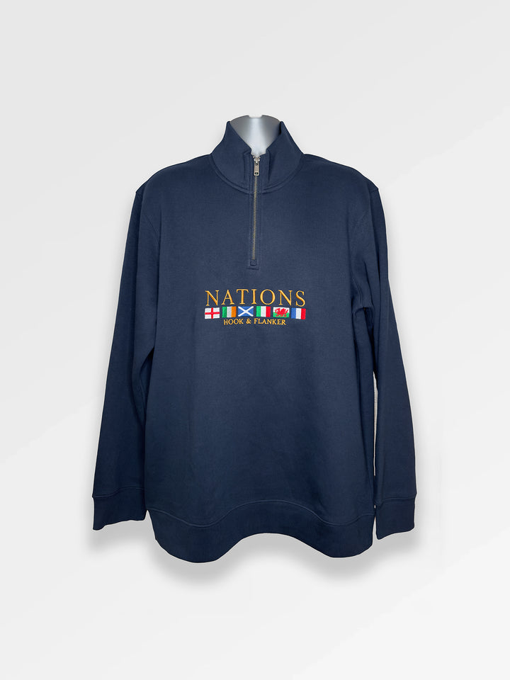 Nations Quarter Zip Sweatshirt