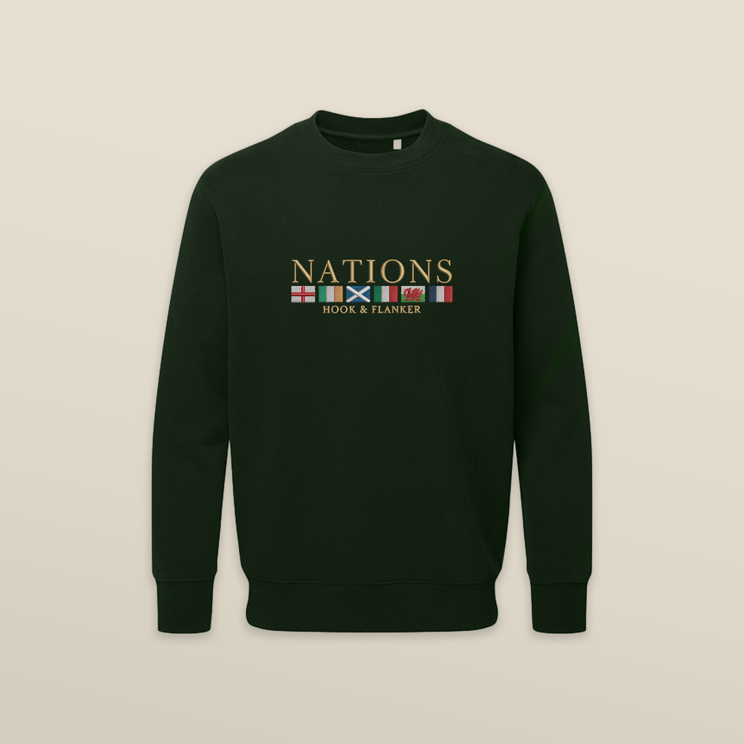 Nations Vintage Rugby Sweatshirt