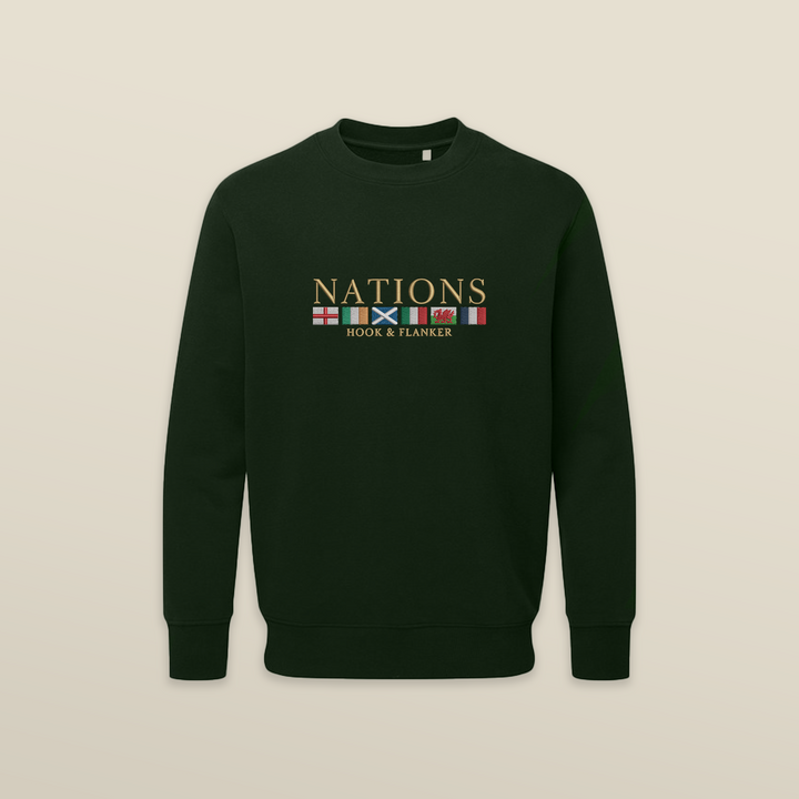 Nations Vintage Rugby Sweatshirt