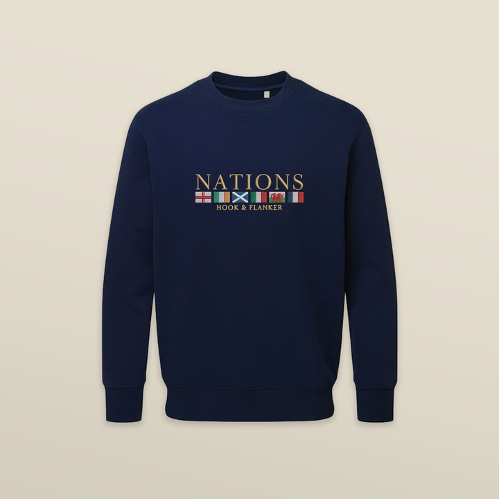 Nations Vintage Rugby Sweatshirt