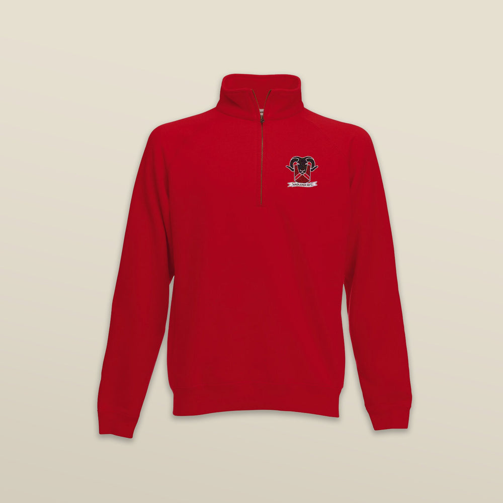 Hadleigh Custom 1/4 Zip Sweatshirt - Hook & Flanker